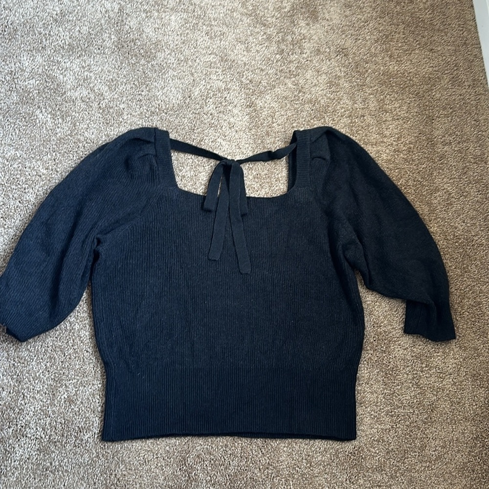 Express Tie-Back Sweater - Picture 6 of 9